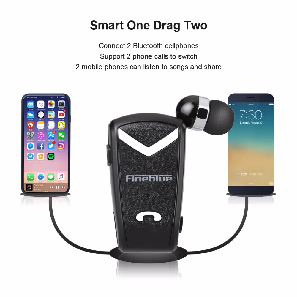 Fineblue F-V2 V2 Беспроводная Bluetooth 4 0 гарнитура спортивный драйвер наушники-вкладыши с