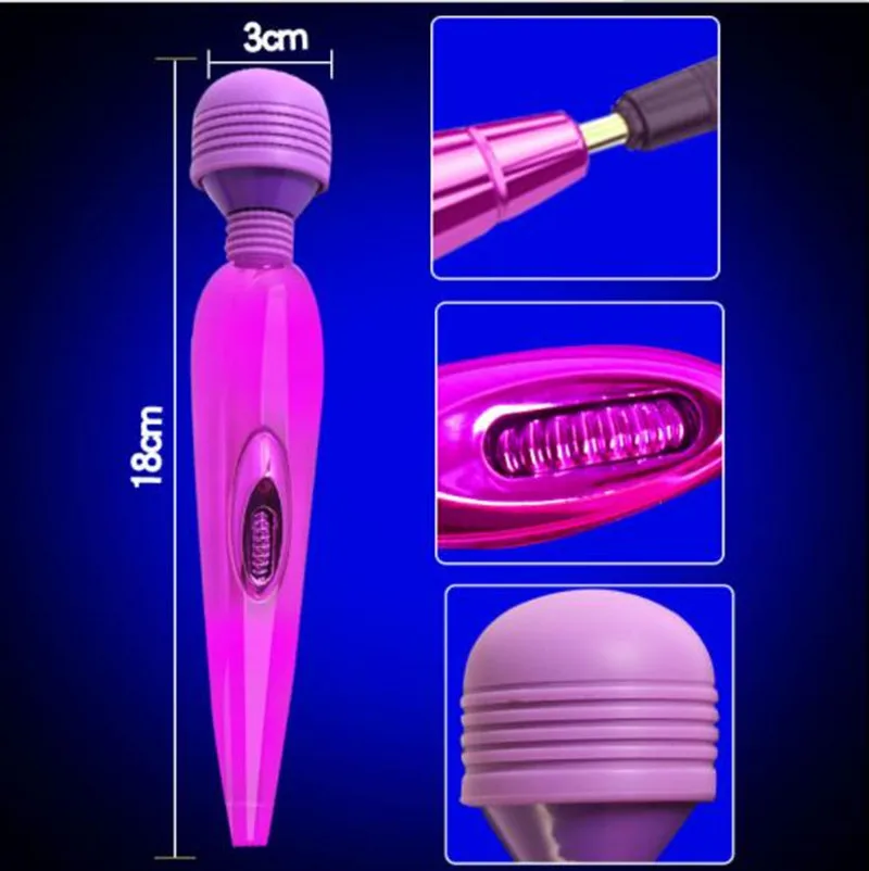 Новый Волшебная палочка массаж палки вибраторы AV пикантные клитор фаллоимитатор