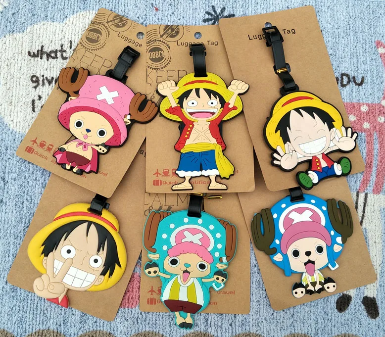 IVYYE One Piece Luffy аниме аксессуары для путешествий багажная бирка на чемодан ID адрес