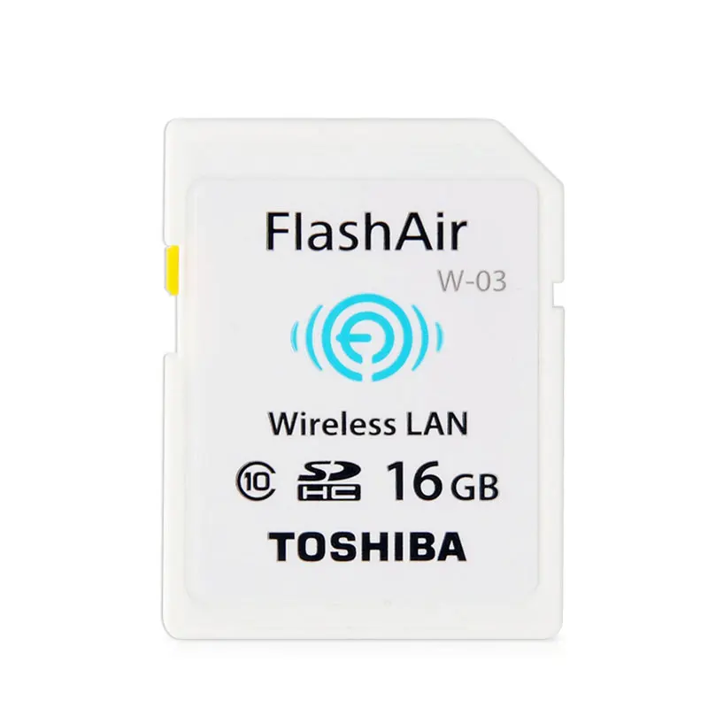 TOSHIBA FlashAir W 04 16 ГБ 32 64 SDHC Беспроводной SDXC Wi Fi SD карты UHS I Class 10 U3 флэш памяти для