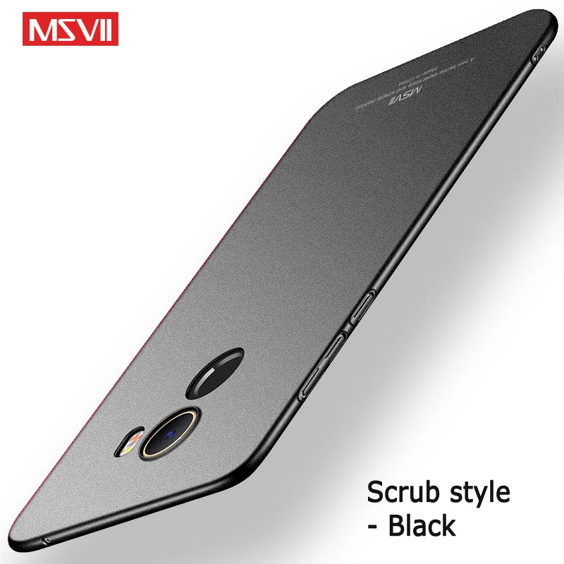 Scrub black Чехол Msvii для Xiaomi mi x 3 2s 2 S Чехол тонкие матовые Чехлы Xio mi x 3 mi x3 чехол PC Cover для Xiaomi mi Mix 2 S 2 S mi x2 S Чехол - Цвет: Scrub black