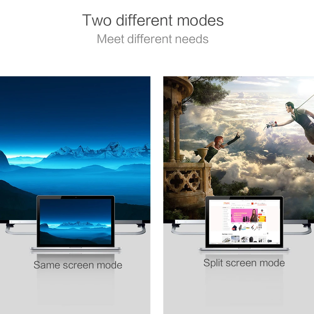 Адаптер FSU USB type-c 3 1/VGA/USB3.0/Type-c штекер-гнездо 1080P для проектора монитора Mate book Macbook |