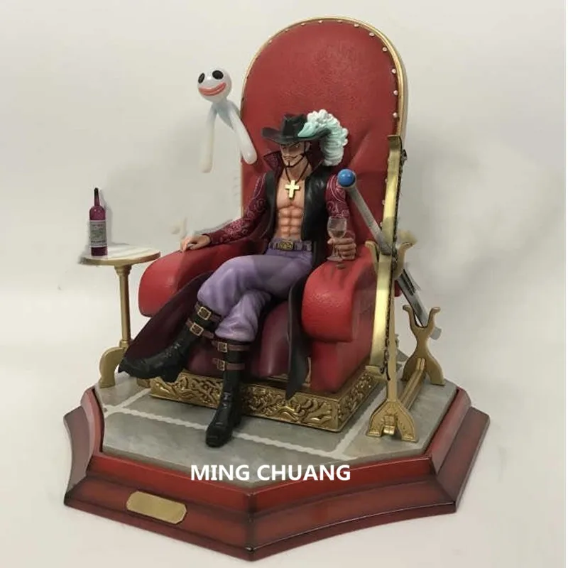 Статуя одна штука Seven Warlords Of The Sea sisting Dracule Mihawk бюст GK 29 см фигурка Коллекционная