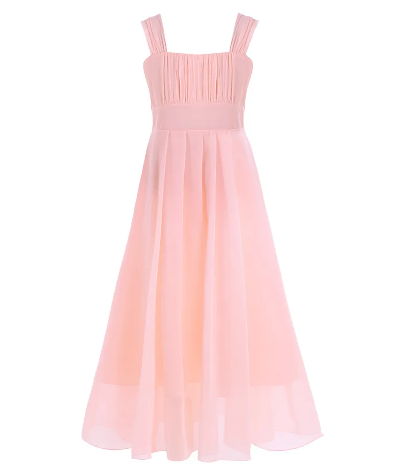 Платье для девочек Tiaobug шифоновое с цветами торжеств|flower girl dresses|kids pageantkids pageant dresses