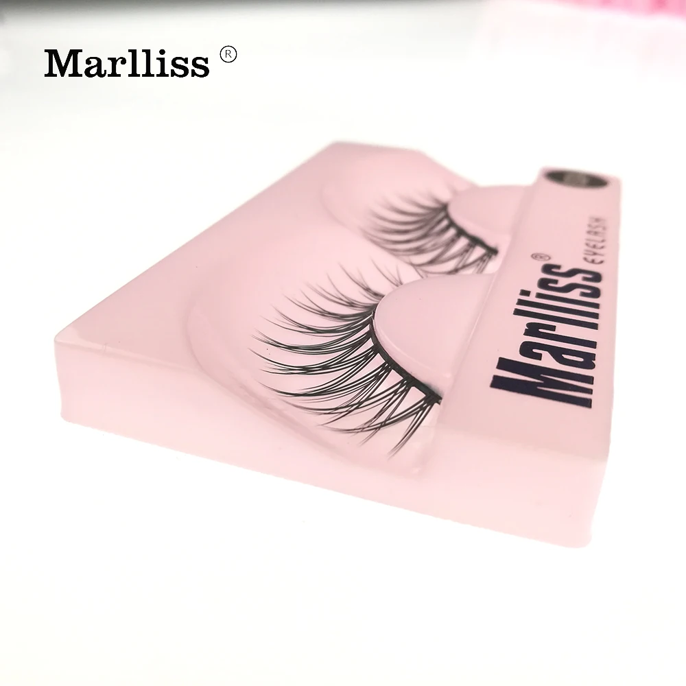 2017 Новый стиль многоразовые до 4 недель Marlliss ресницы Кластерные