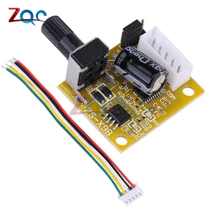 DC 5V-12V 2A 15W трехфазный бесщеточный Модуль платы драйвера контроллер скорости двигателя постоянного тока BLDC с кабелем