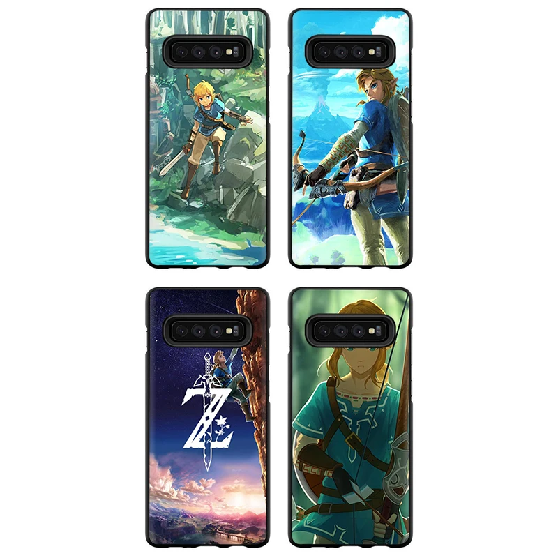 Legend of zelda мягкий чехол для телефона samsung Galaxy M10 20 30 S6 7 Edge S8 9 10 Plus S10E Note 8 9