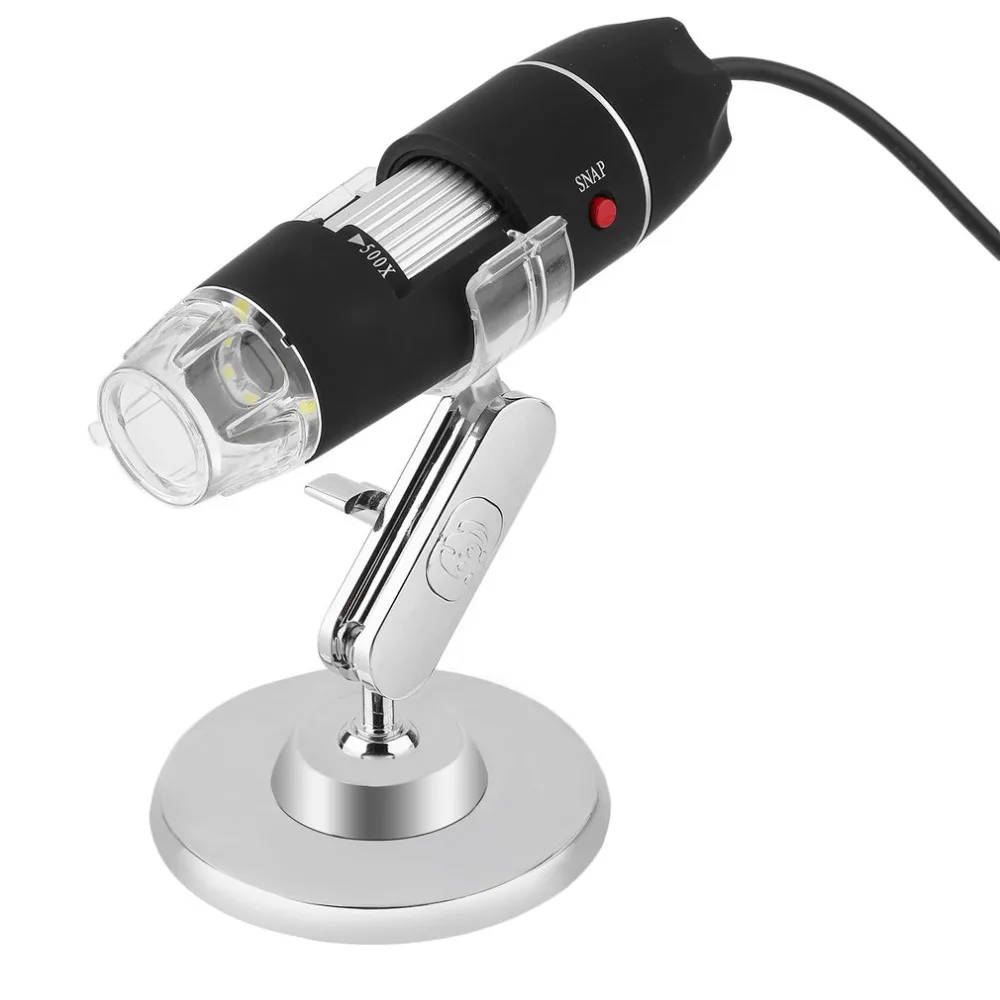 Практичная Электроника 2MP USB 8 светодиодный микроскоп для цифровой камеры
