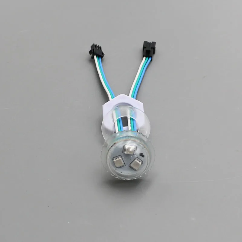 12 В 30 мм 3 светодиода RGB UCS1903 светодиодный пиксельный модуль света адресуемый 5050 smd