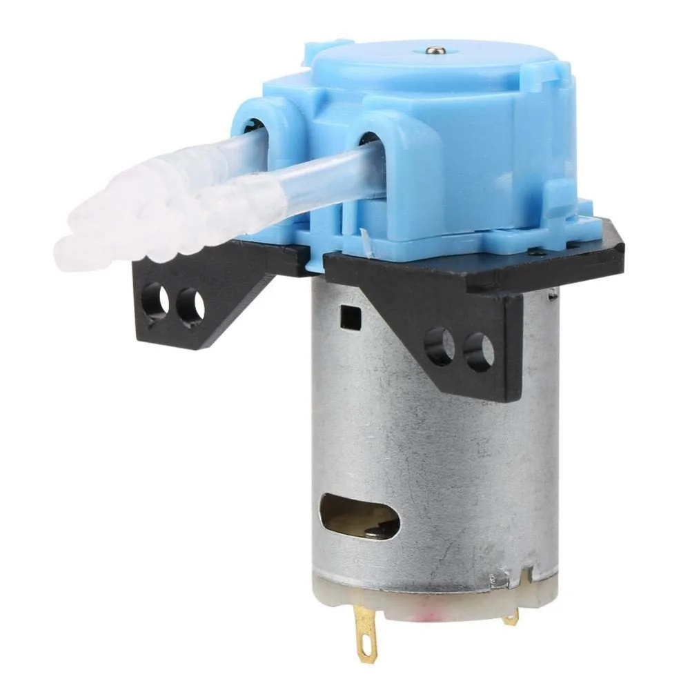 DC 12 V/24 V небольшой дозировочный насос перистальтическая головка для лабораторной воды аналитической жидкости