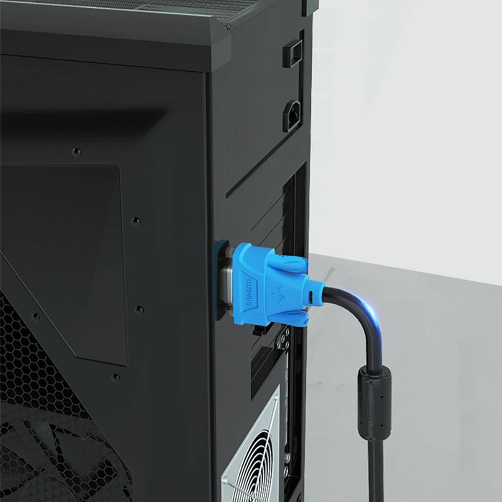 SAMZHE 1080P VGA кабель с разъемом Папа-папа 3 + 6 контактов для мультимедийного дисплея