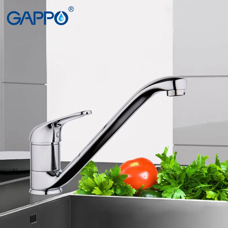 GAPPO смеситель для воды, кран для кухни, латунный кухонный смеситель для раковины, хромированный кухонный смеситель, одиночный бронзовый кран для воды, torneira cozinhaGA4536
