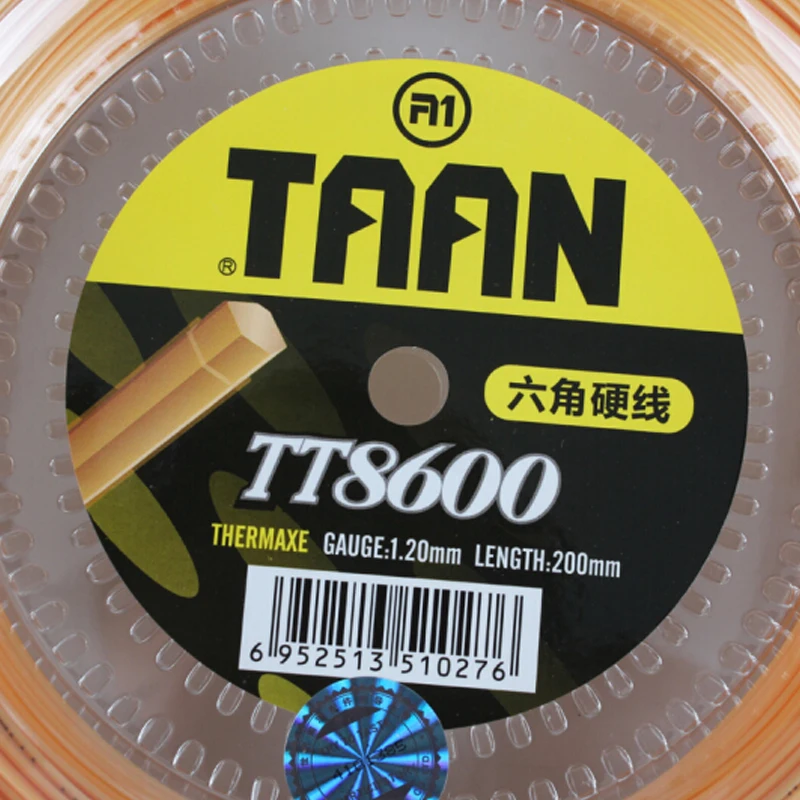 TAAN 2 катушка шесть угловых нитей 200 м теннисная ракетка веревка для занятий