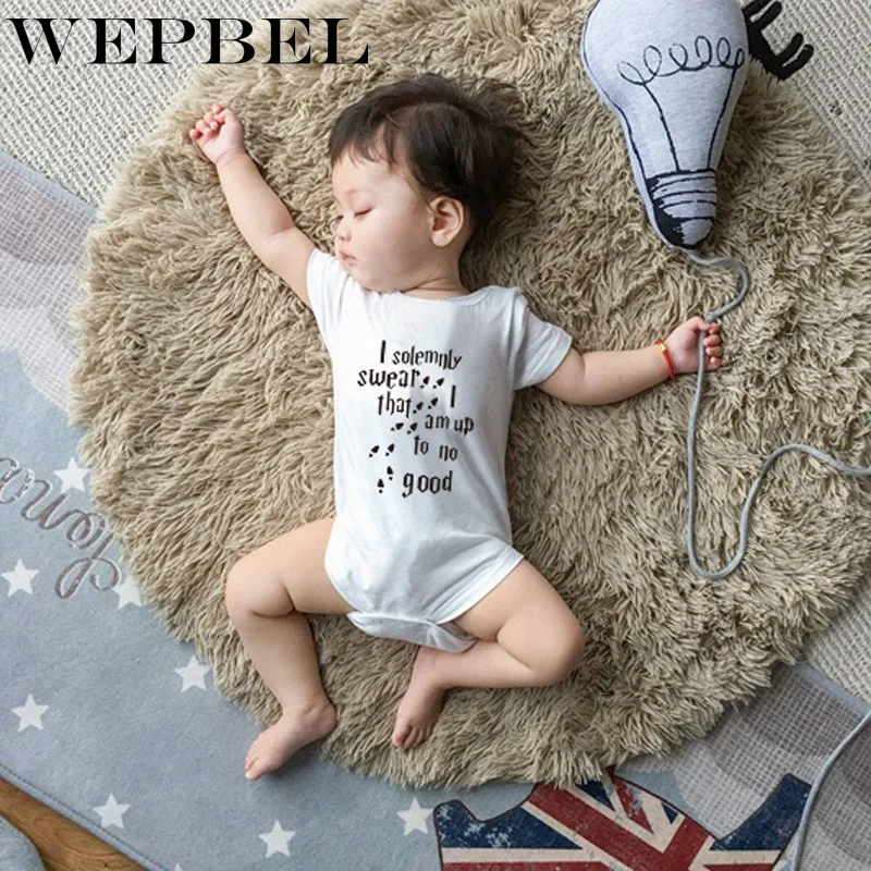 WEPBEL для новорожденных Комбинезон маленьких мальчиков и девочек объявление