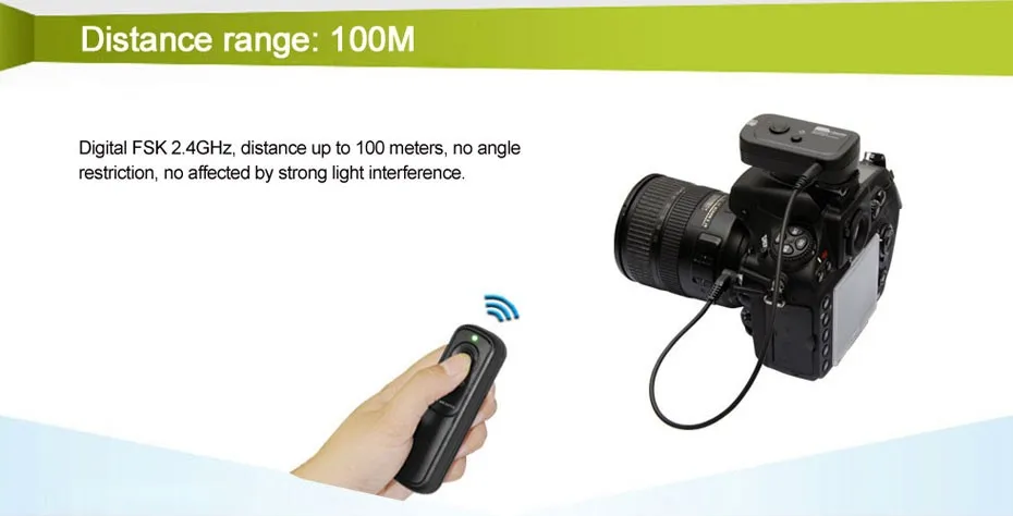 Pixel RW-221 L1 Беспроводной дистанционного спуска затвора Управление для Panasonic G1 G2 G3 G5 G6 G7 G10 GH1 GH2 GH3 GH4 GX1 L1 L10 LC-1 FZ20