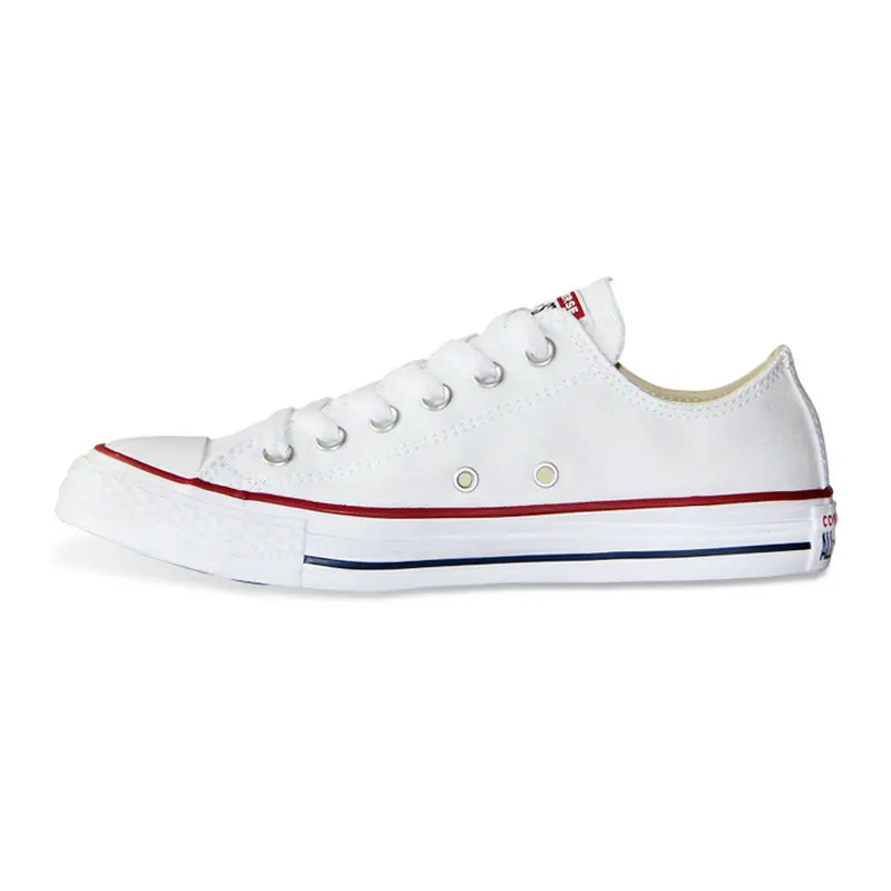 Новинка года. Обувь для всех звезд. Классические кроссовки Chuck Taylor uninex для мужчин и женщин. Обувь для скейтбординга - Цвет: white low 101000
