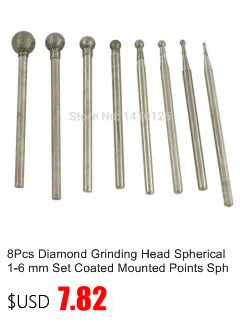 5Pcs 60 mm 2-3/8" inch Diamond Coated Cutting Wheel Rotary Blades Grinding Cut-off Disc Shank 1/8" Mandrel Fit Dremel Machine