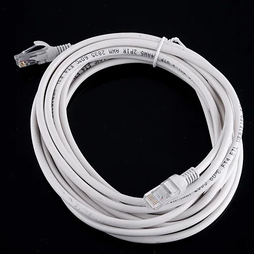 100 шт. 10 м RJ45 к Lan кабель Ethernet Патч соединение сетевой Белый Бесплатная доставка