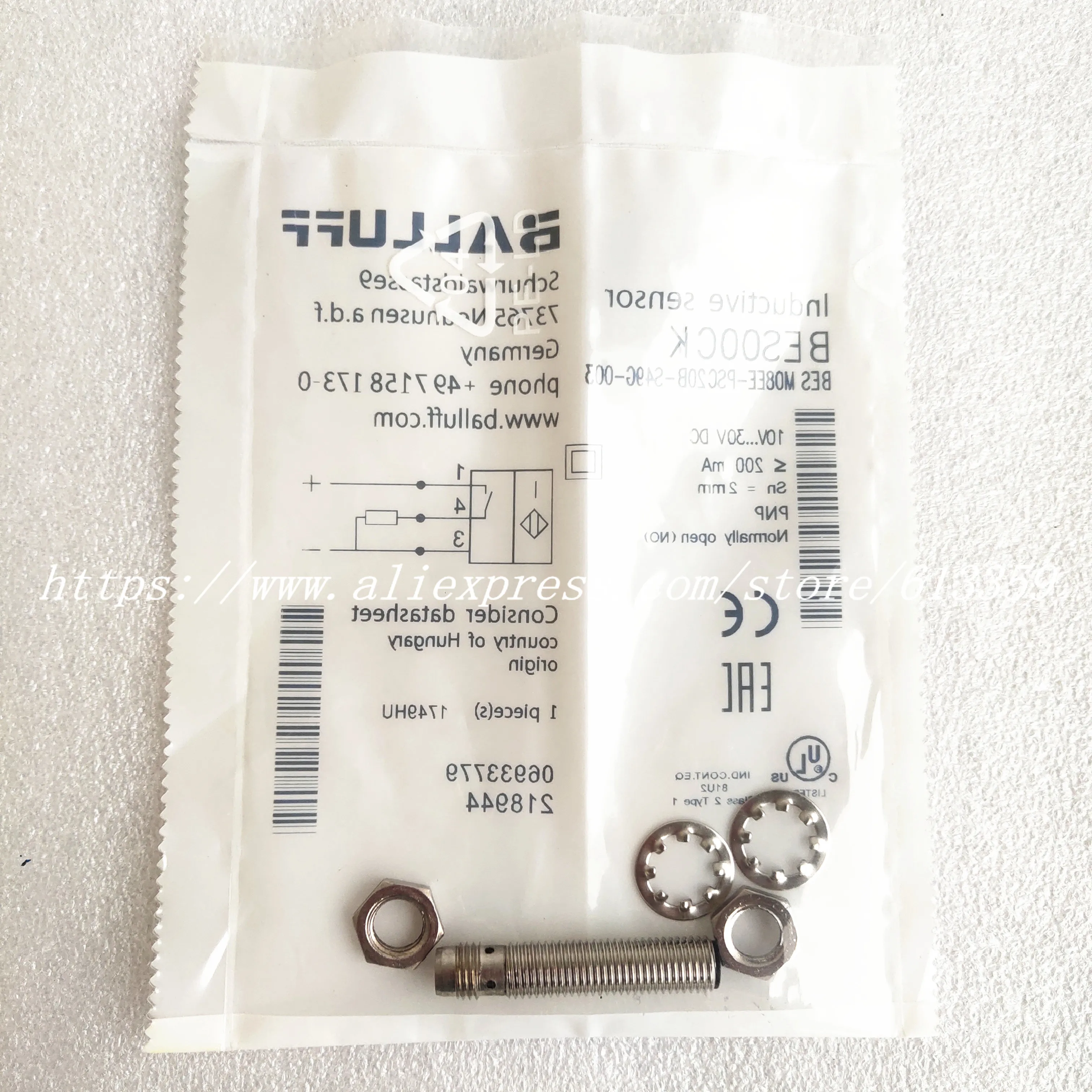 BES M08EE-PSC20B-S49G M08EE-PSC20B-S49G-003 новый высококачественный Бесконтактный переключатель