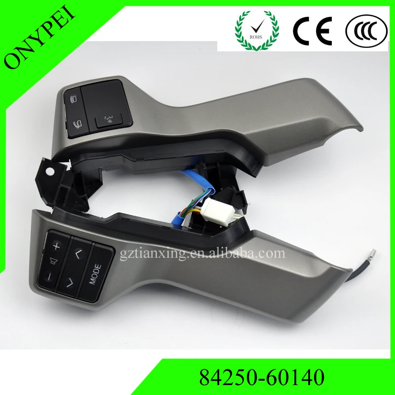 

Steering Wheel Combination Control Switch 84250-60160 84250-60180 Car Interior Accessories For Toyota LAND CRUISER PRADO