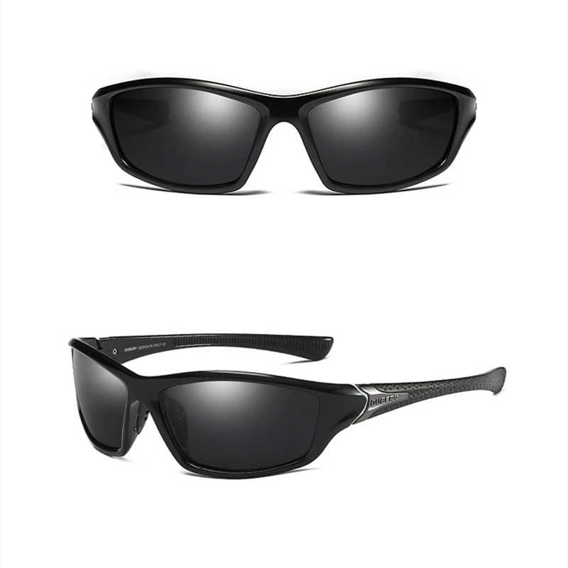 DUBERY Brand Fishing Glasses Polarized Sunglasses Men Driver Shades Male Vintage Sun For Spuare Mirror Summer D-120 | Спорт и