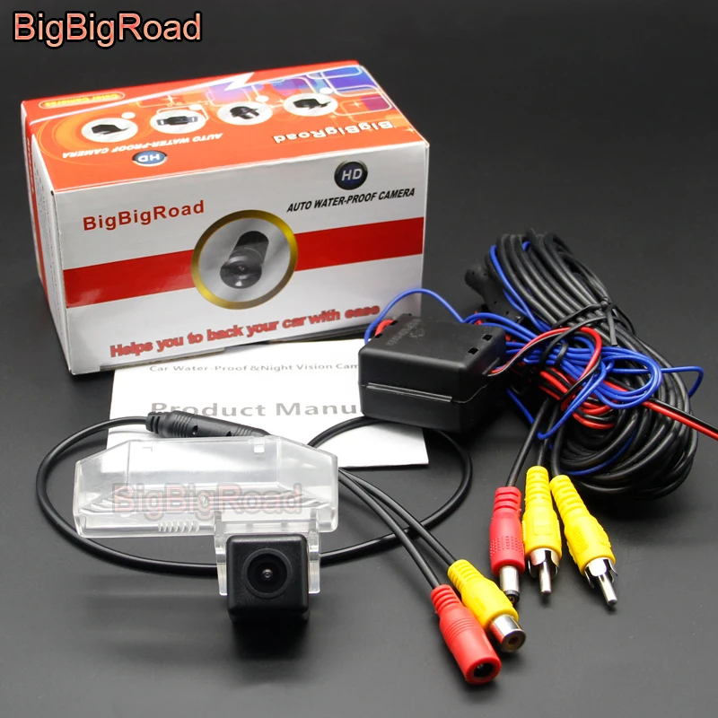 Парковочная CCD-камера BigBigRoad для Mazda 6 M6 GH 2007 2008 2009 2010 2011 2012/RX-8/Atenza 2013-2007 | Автомобили и
