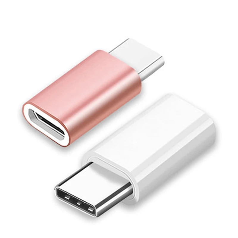 Портативный мини кабель CatXaa Type c папа Micro USB мама C OTG адаптер для зарядного