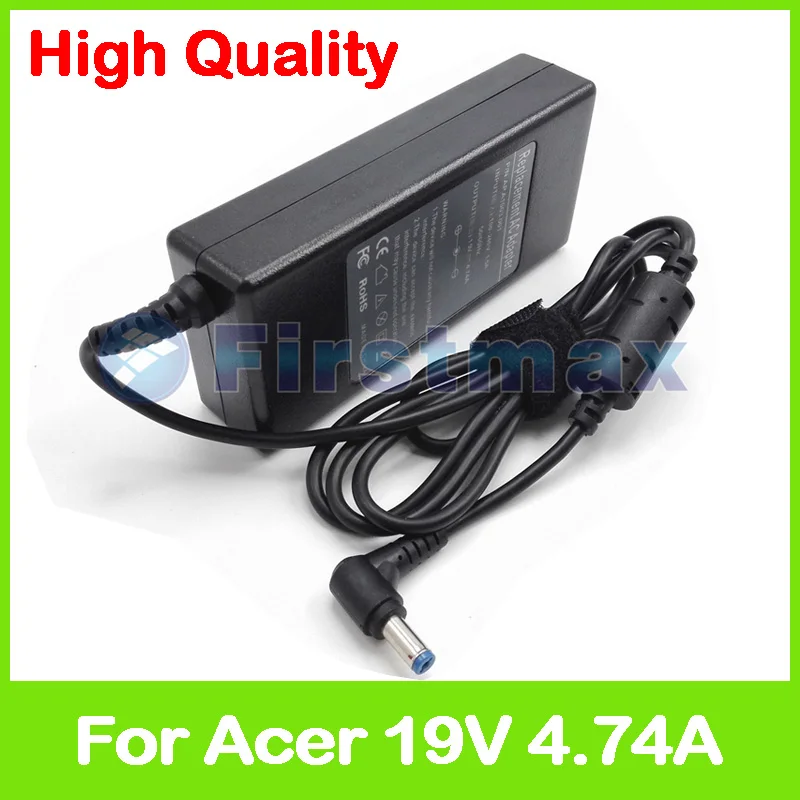 19V 4.74A 90 Вт ноутбук зарядное устройство адаптер переменного тока для acer Aspire 7745G 7745Z 7750G 7750Z 7751 7752 7920 7240 7740Z 8230 8530G 8540