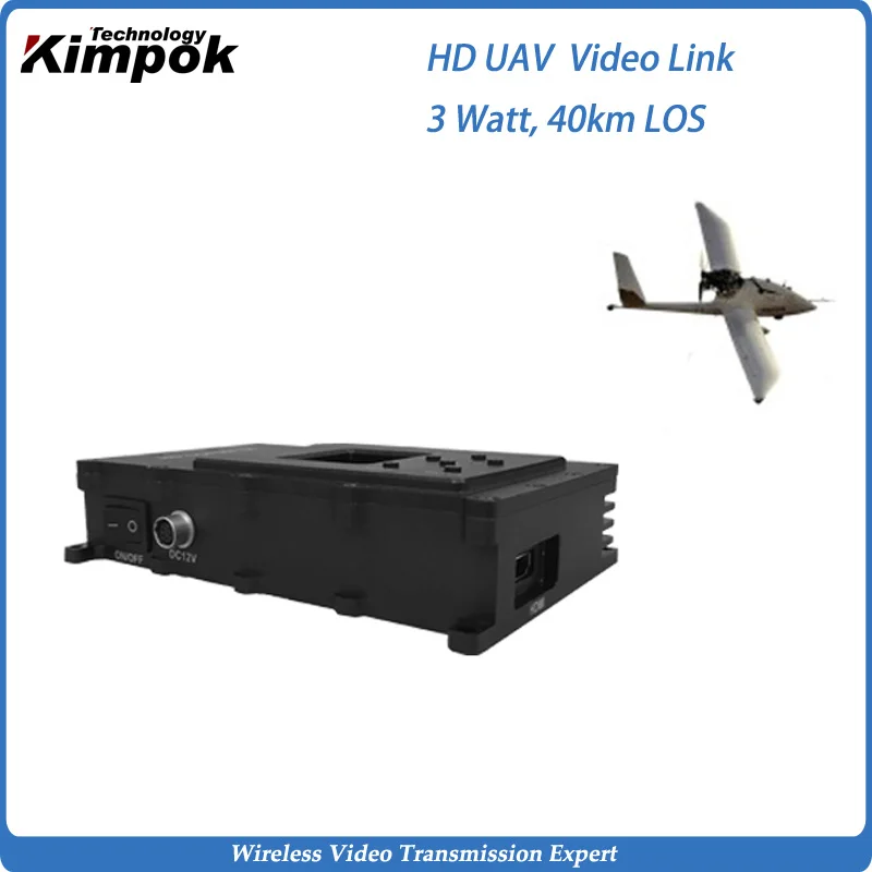 HDMI UAV Video Link 3 Вт COFDM беспроводной передатчик и приемник 1080P FULL HD цифровой видео