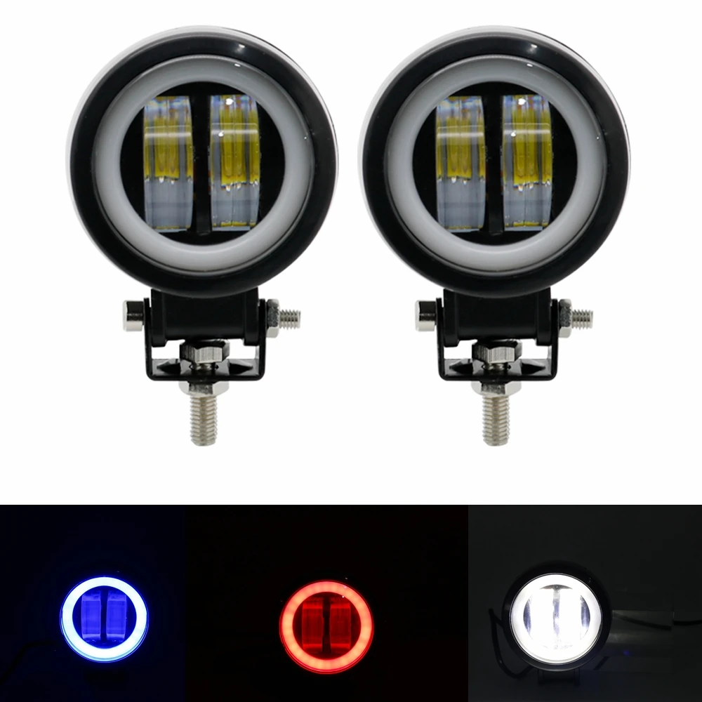 20 Вт Светодиодный светильник для работы водонепроницаемый круглый светодиодный