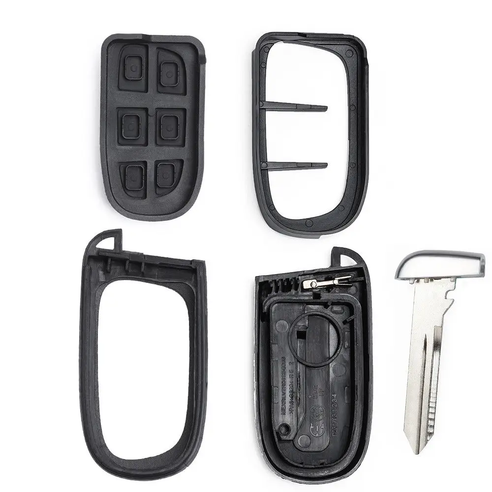KEYECU для Jeep Cherokee 2014 2015 2016 2017 2018 2019 дистанционный Автомобильный ключ чехол Корпус Fob