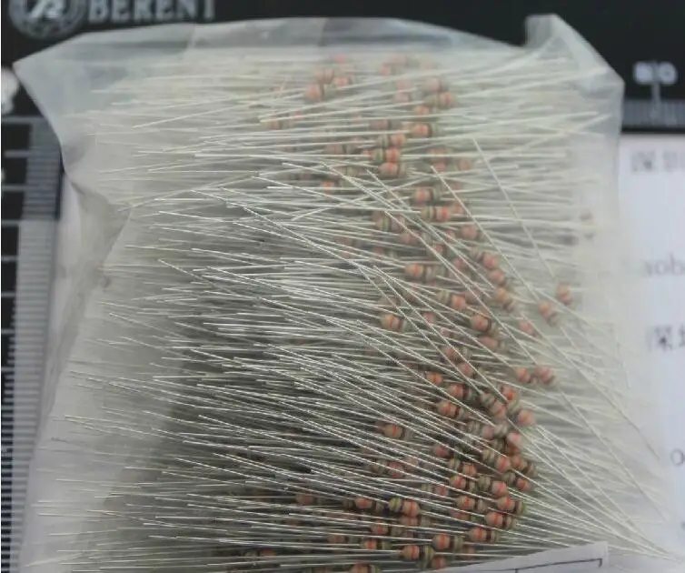 1000 шт./лот 1/6 Вт 75 К/82 к/100 К/110 к/120 к Ом Сопротивление 75/82/100/110/120 ком 1/8 Резистор