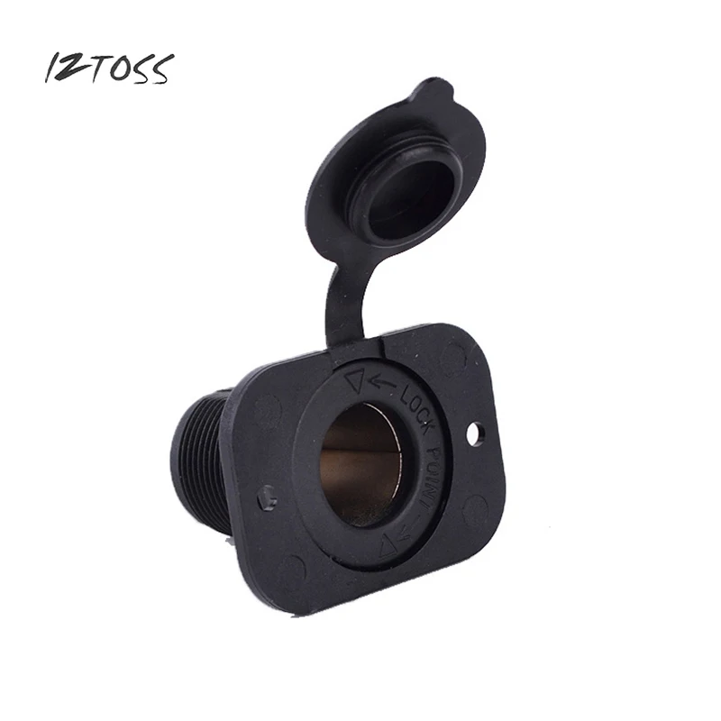 IZTOSS Мощность гнездо прикуривателя 12 В автомобильного теплостойкость Пластик