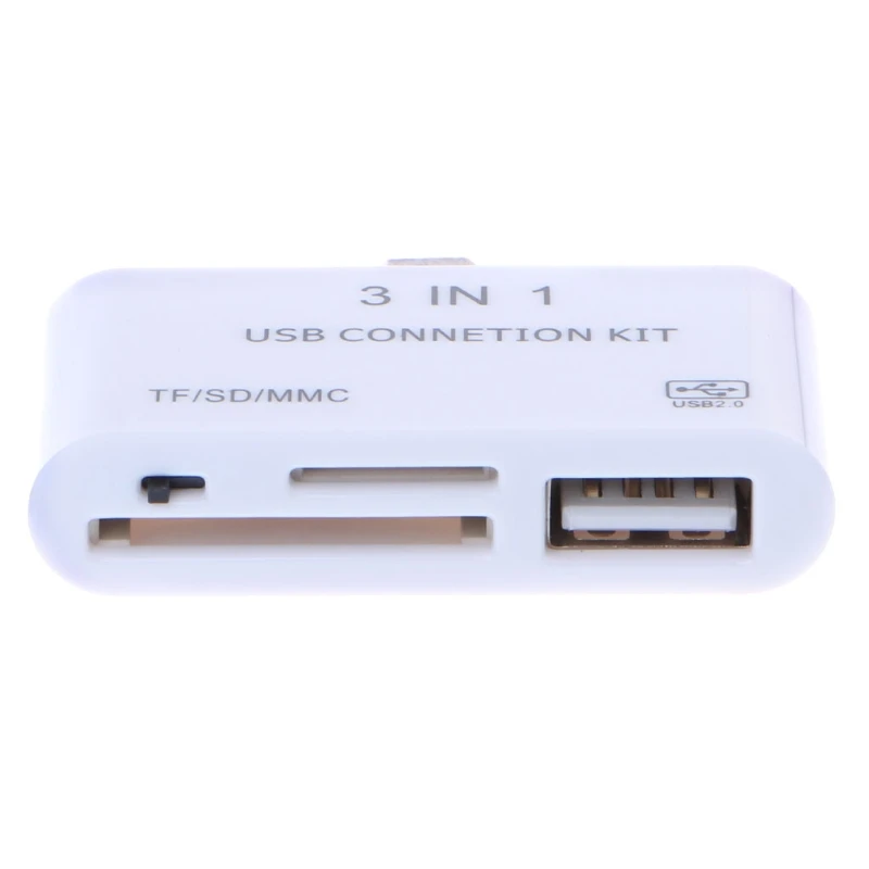 3 в 1 OTG Micro USB 2 0 устройство для чтения карт SD/TF/MMC адаптер зарядки|Картридеры| |