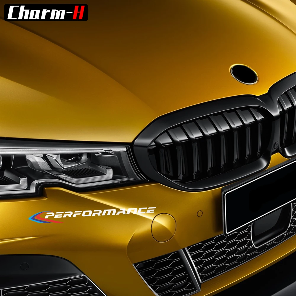 Наклейка на передний бампер для BMW 90 E46 E39 E60 F30 F20 G30 X6 F16 F10 F34 X3 X4 X5 E70 F15 M3 M5 Z4 2
