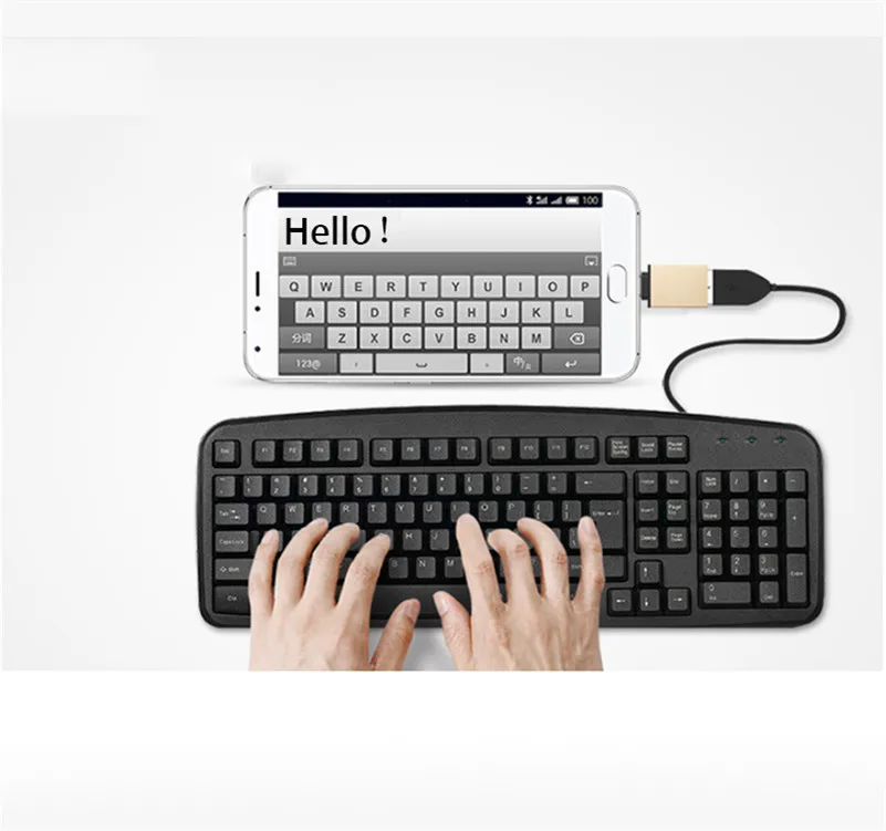 Адаптер USB Type C к конвертер OTG для Samsung Galaxy S8 S9 S10 S10e M20 A3 A5 A7 2017 note 8 A8 A9 2018 MacBook