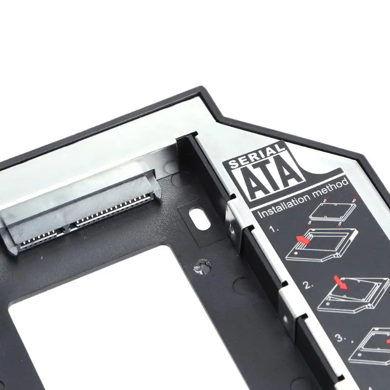 Алюминиевый пластиковый чехол для жесткого диска 12 7 мм 2 5 дюймового SATA SSD|hdd caddy