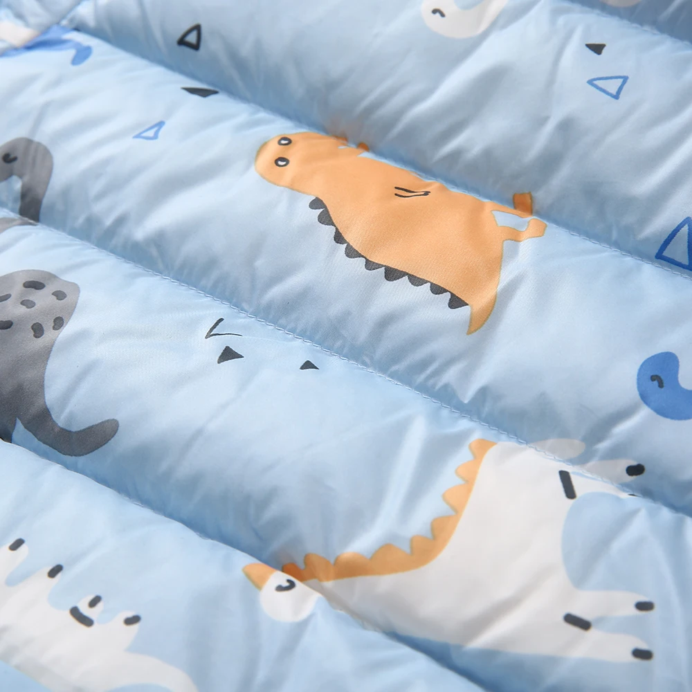 Balabala/легкая пуховая куртка для маленьких девочек и мальчиков стеганая с