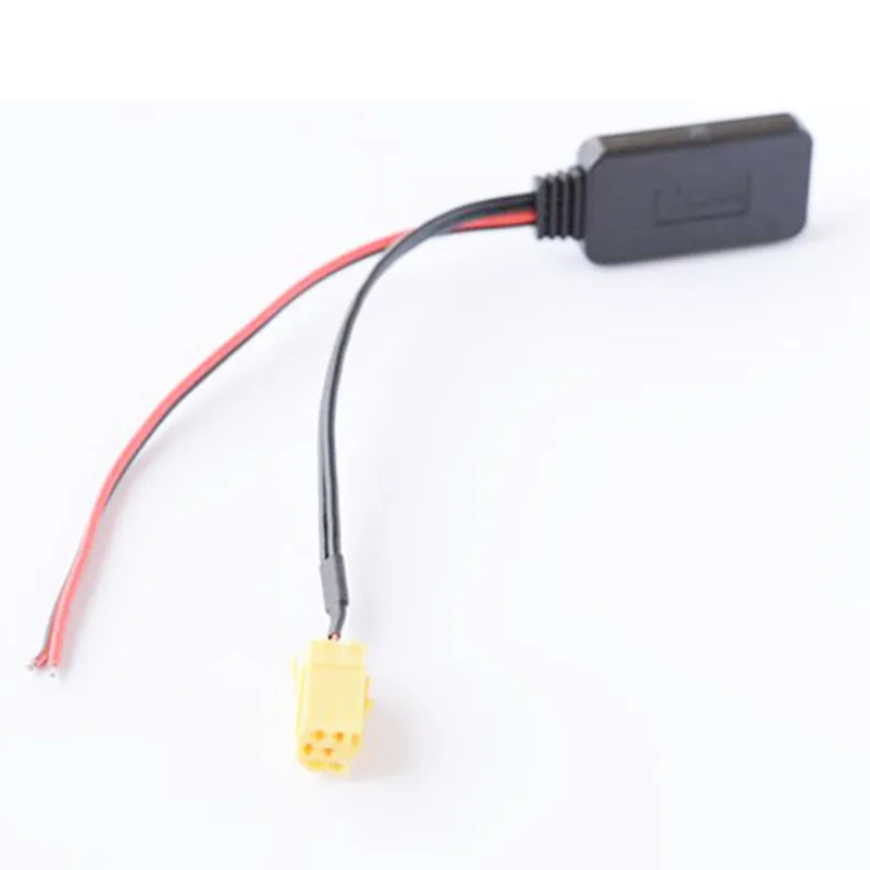 Автомобильный Bluetooth модуль Aux адаптер с радиокабелем MINI ISO 6Pin для Fiat Punto Grande Alfa