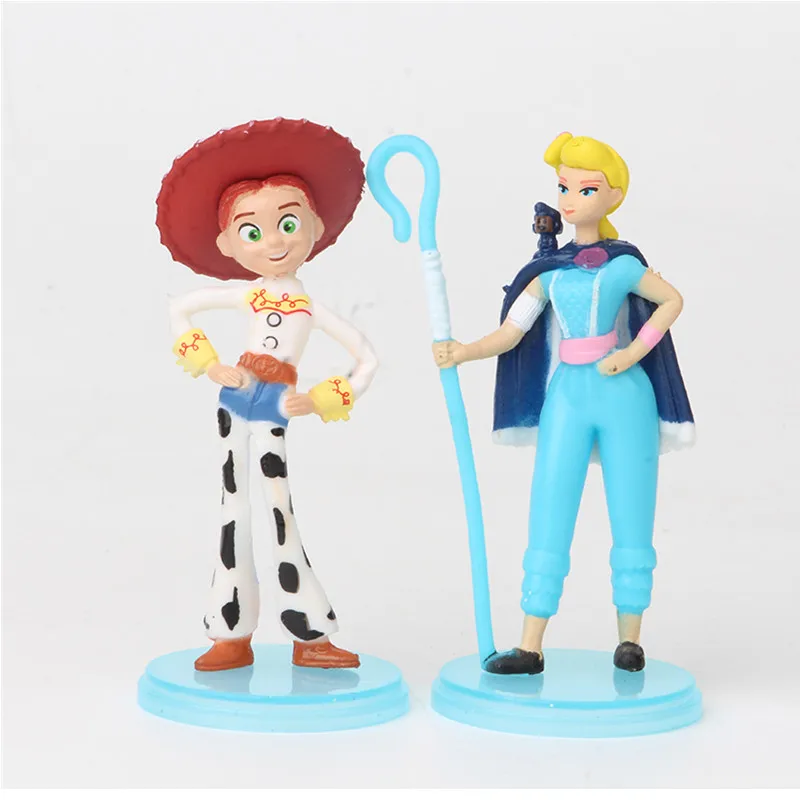 Disney 9 шт./компл. 3 10 см История игрушек 4 роскошная Аниме Фигурка Вуди Базз Лайтер