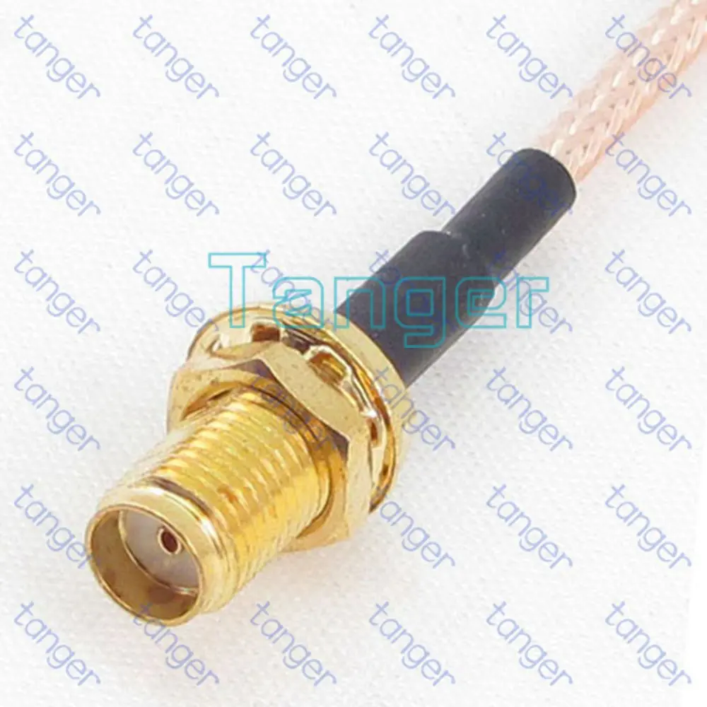 Прямой коннектор MMCX female SMA 20 см 8 дюймов RF RG316 RG 316 коаксиальный кабель Pigtail высокого