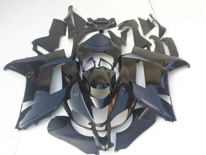 Набор обтекателей для мотоциклов KAWASAKI Ninja ZX6R 636 07 08 ZX 6R 2007 2008 zx6r черный глянцевый