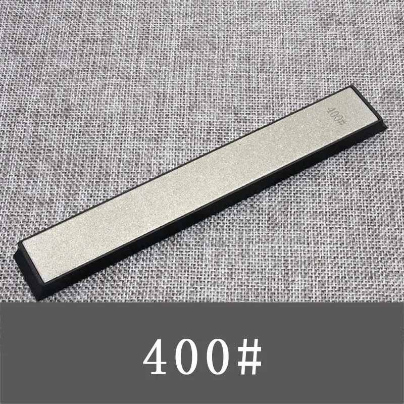 diamond 400 grit 1 шт., точилка для кухонных ножей, точильный камень с алмазным корундом, точильный камень с масляным камнем, точильный камень, шлифовальный точильный камень - Цвет: diamond 400 grit