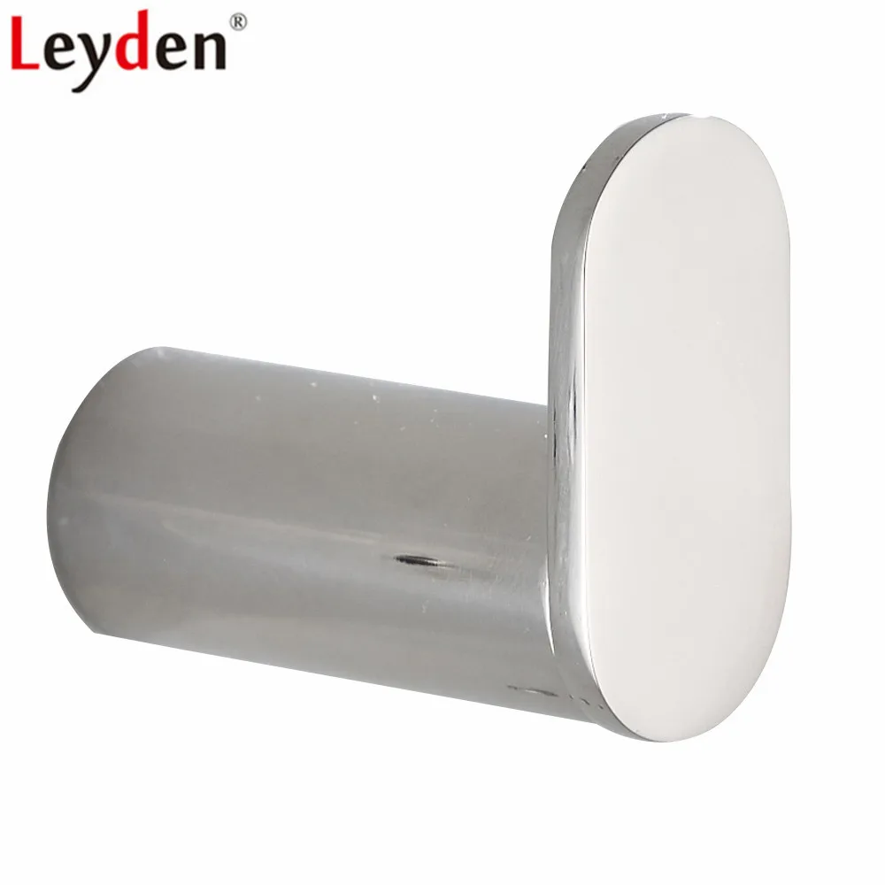 Затемненный хромированный крючок для халата Leyden из нержавеющей стали 304