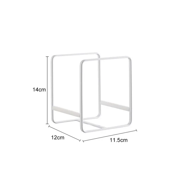 Plate rack white M Шкаф подвесной под полкой Железный контейнер для хранения сетчатая корзина Cabiniet дверь Органайзер стойка тарелка блюдо шкаф Держатели корзина для хранения стеллаж - Цвет: Plate rack white M