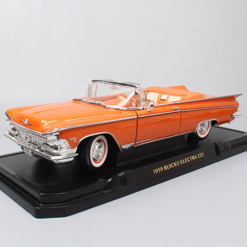 Классическая роскошная модель 1/18 GM 1959 BUICK ELECTRA 225 винтажная металлическая литая под давлением модель автомобиля игрушка Коллекция thumbnails boy