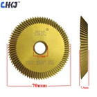 Лезвие CHKJ из быстрорежущей стали 70*7,3*12,7 мм для станка для резки ключей Wen Xing, лезвие для резки ключей, слесарные инструменты 80T, бесплатная доставка