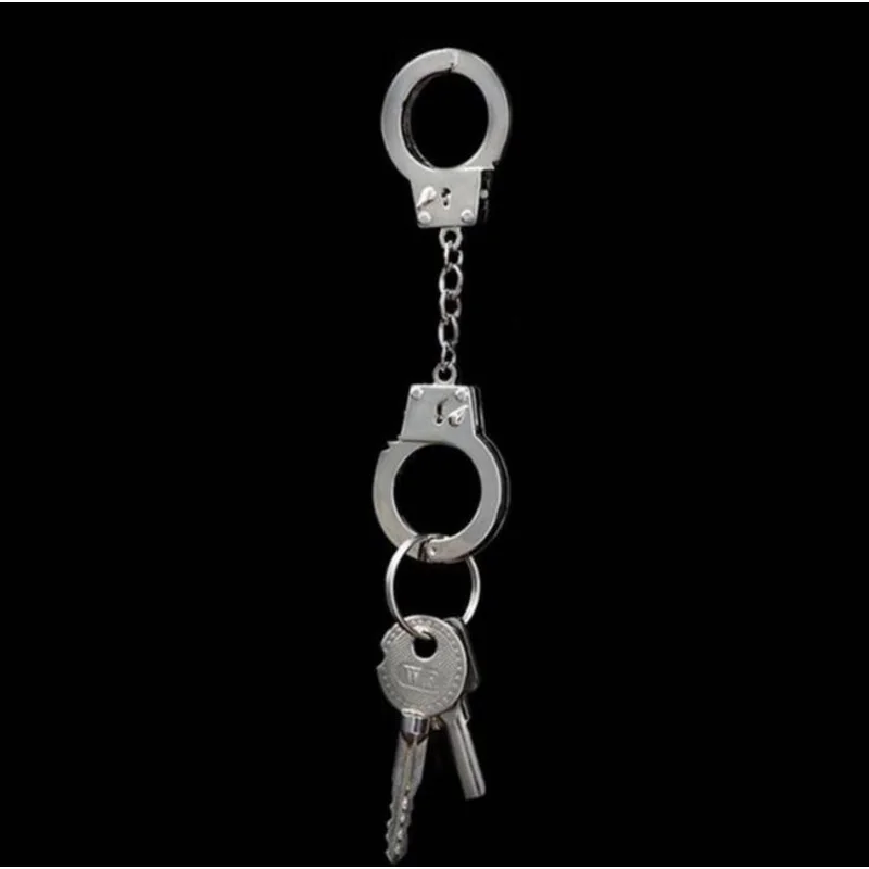 Автомобильный брелок для ключей с ручками мини наручники симсуляцией