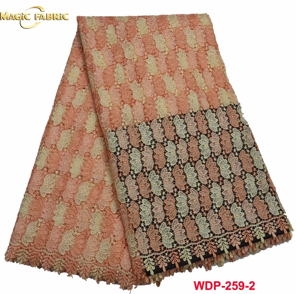 2018 последние Стиль Африки Нигерии свадебное платье Кружево Ткань