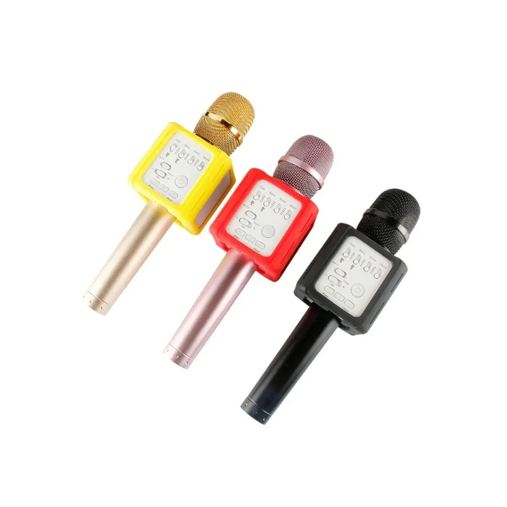 Moveski DSP Q9S плюс беспроводной караоке микрофон стерео Bluetooth КТВ плеер смартфон